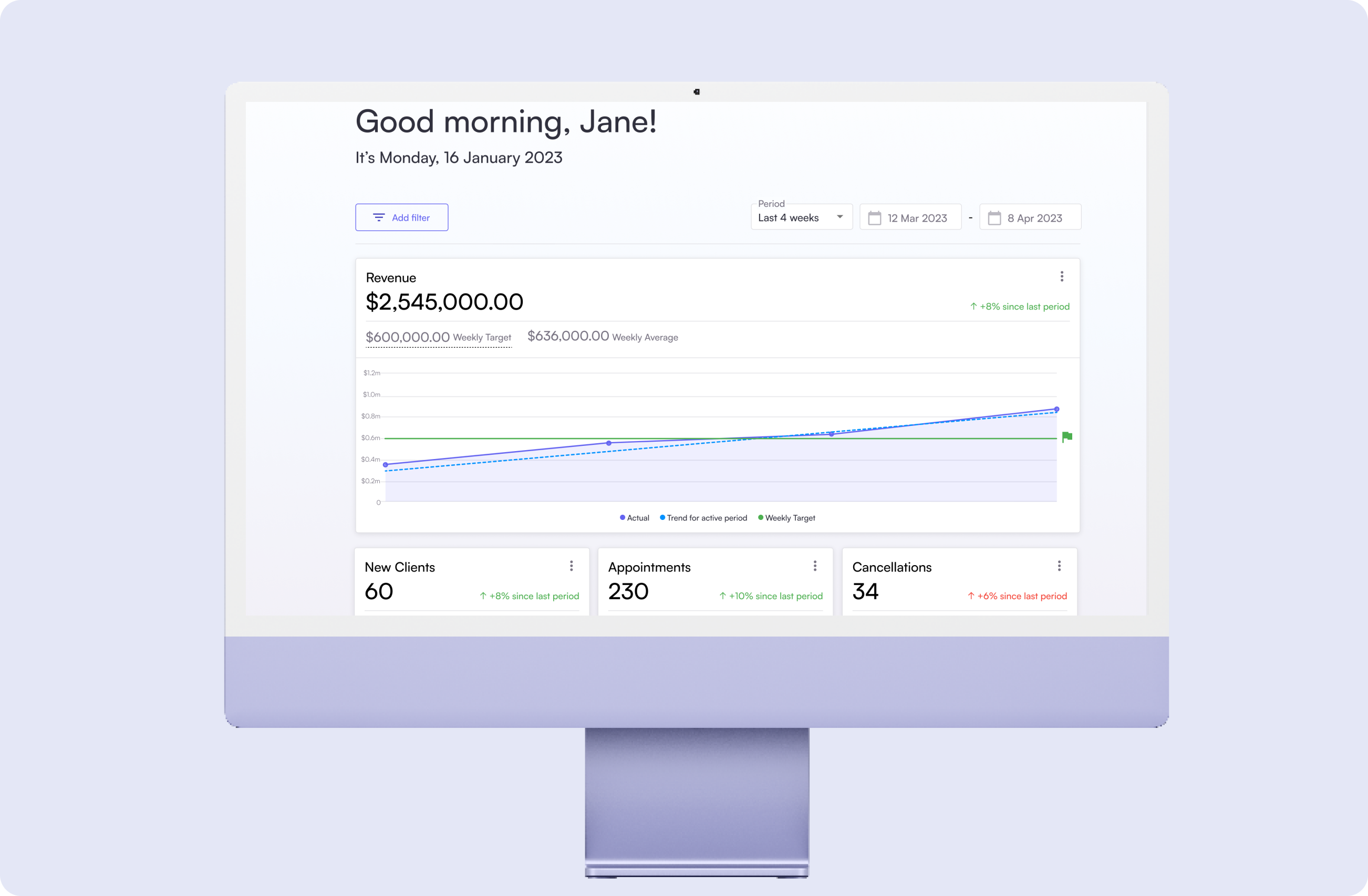 Allie product screenshot