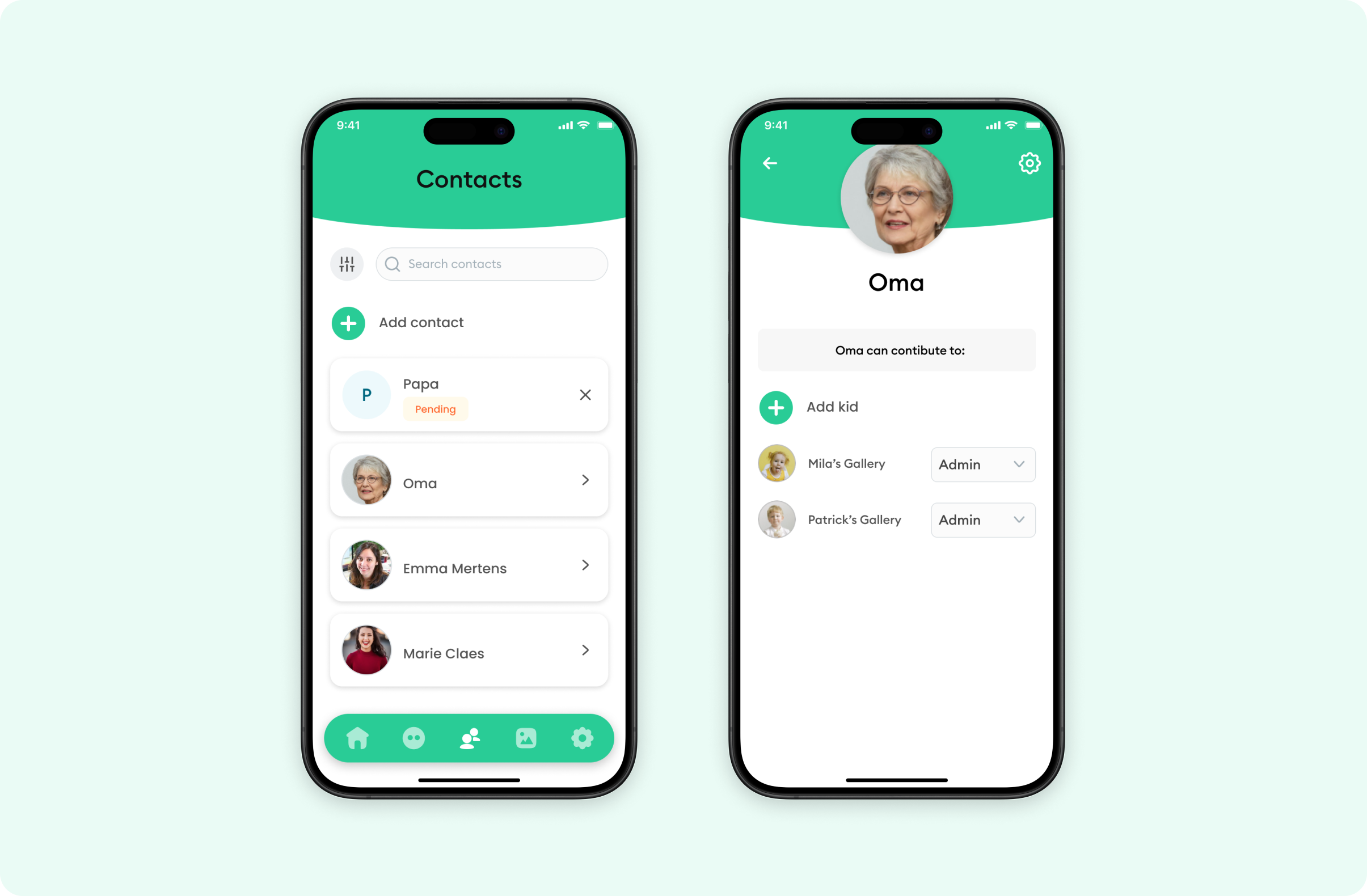mIKs-it Admin screens