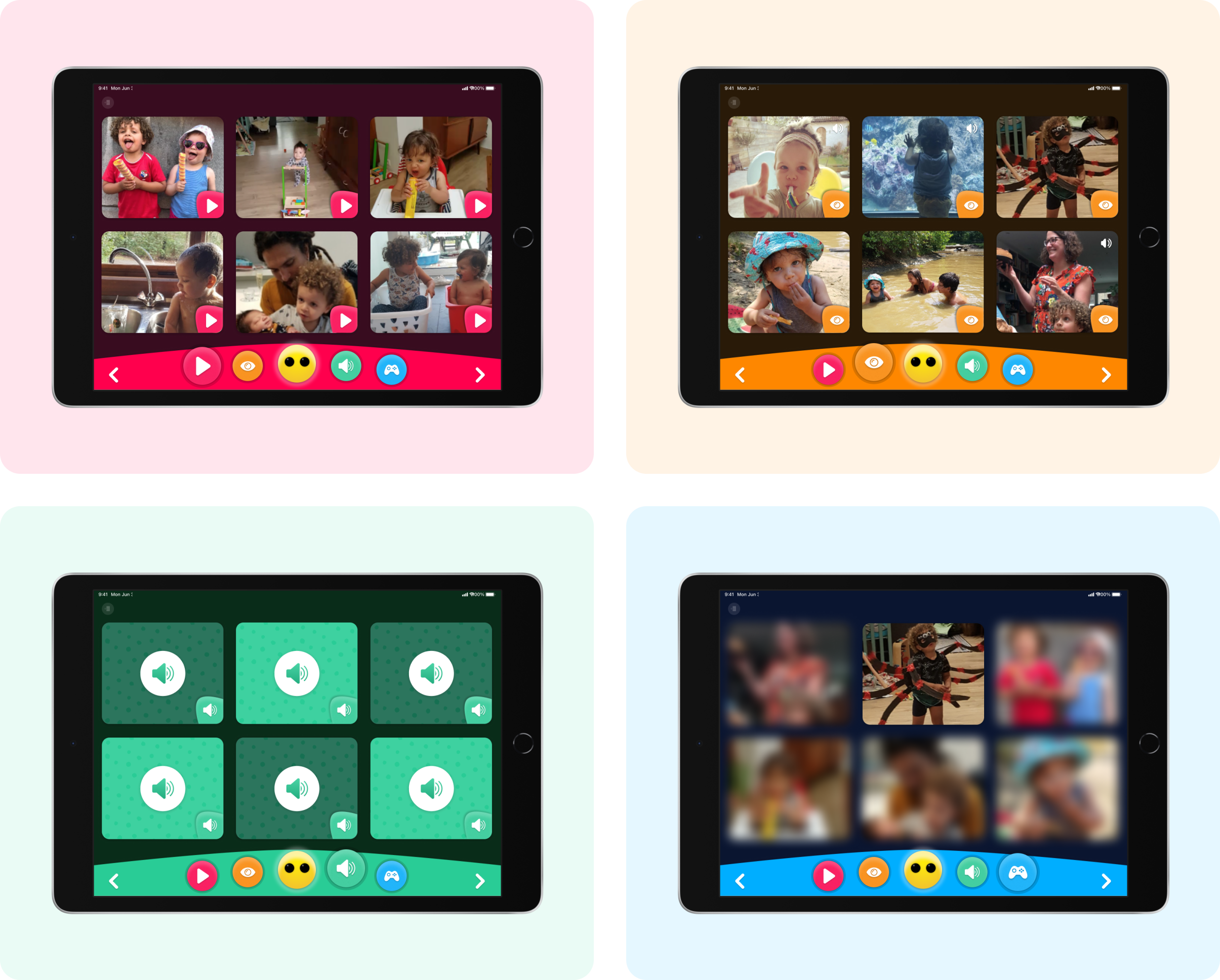 mIKs-it Kids screens