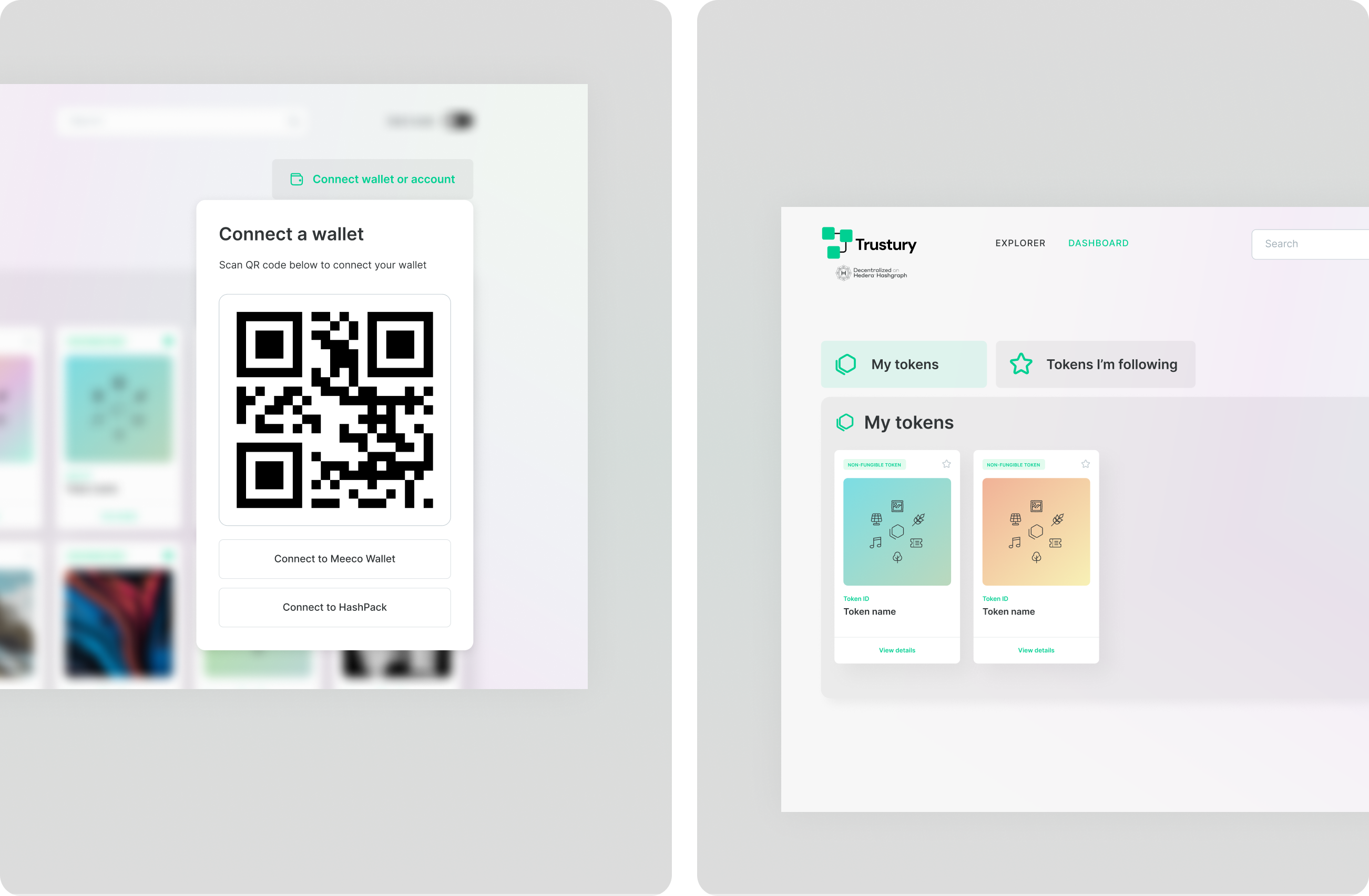 Trustury screens