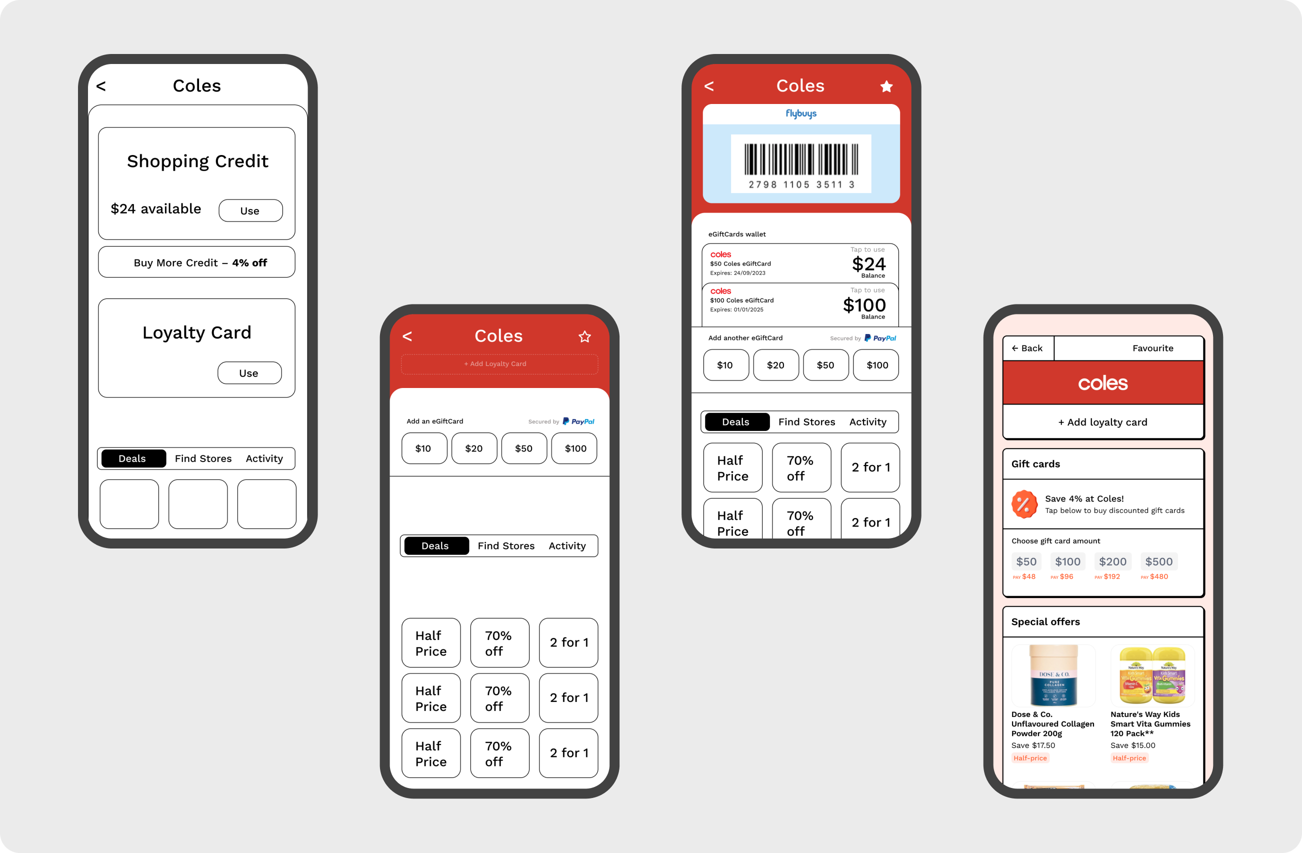 UWAI Wireframes